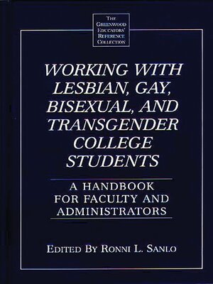cover image of Working with Lesbian, Gay, Bisexual, and Transgender College Students